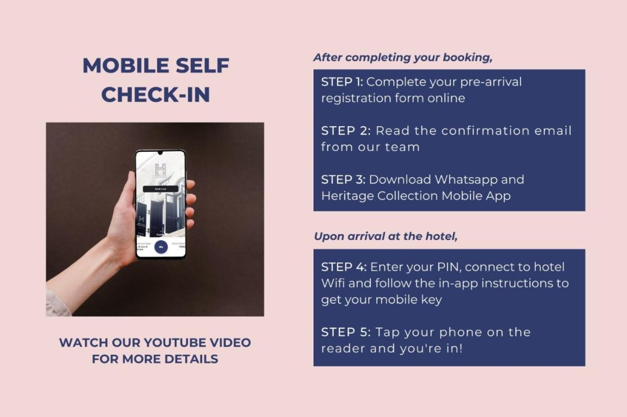 Hotel Heritage Collection On Chinatown - Mobile App Check-in Singapore