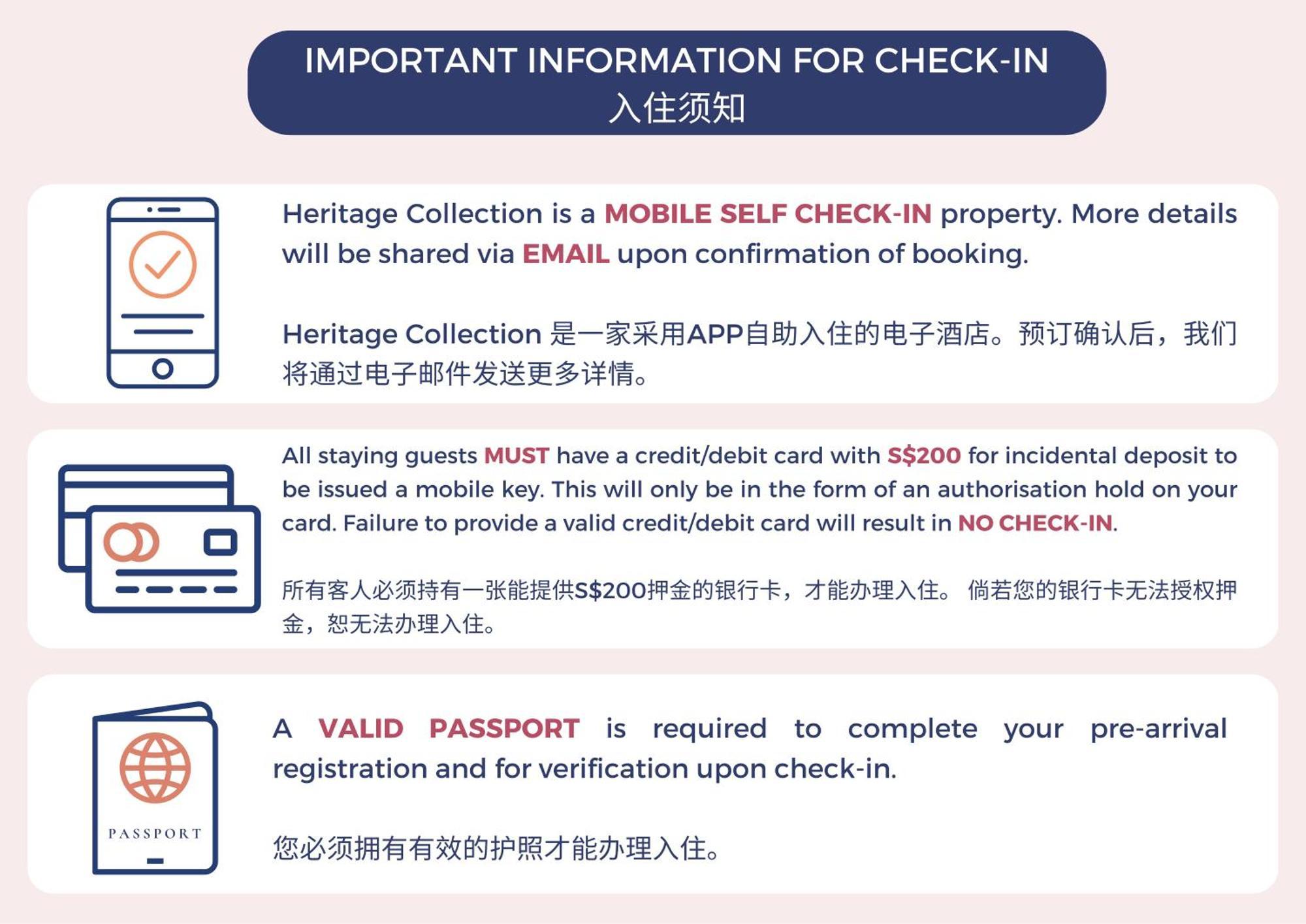 Hotel Heritage Collection On Chinatown - Mobile App Check-in 3*